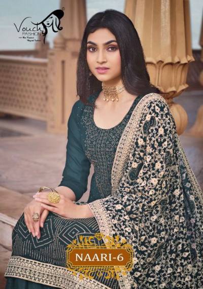 Naari Vol 6 By Vouch Women Traditional Suit Collection